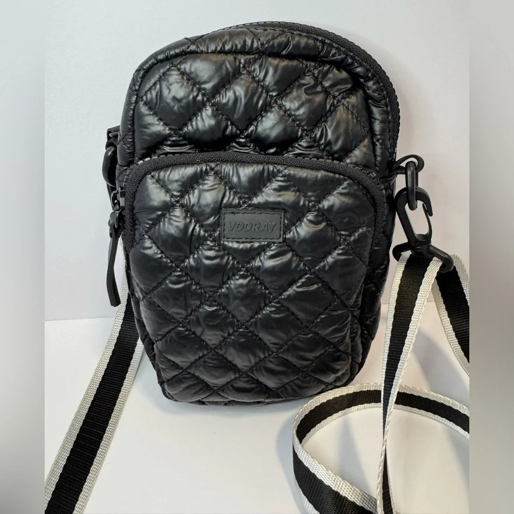 Vooray Core Crossbody in quilted black